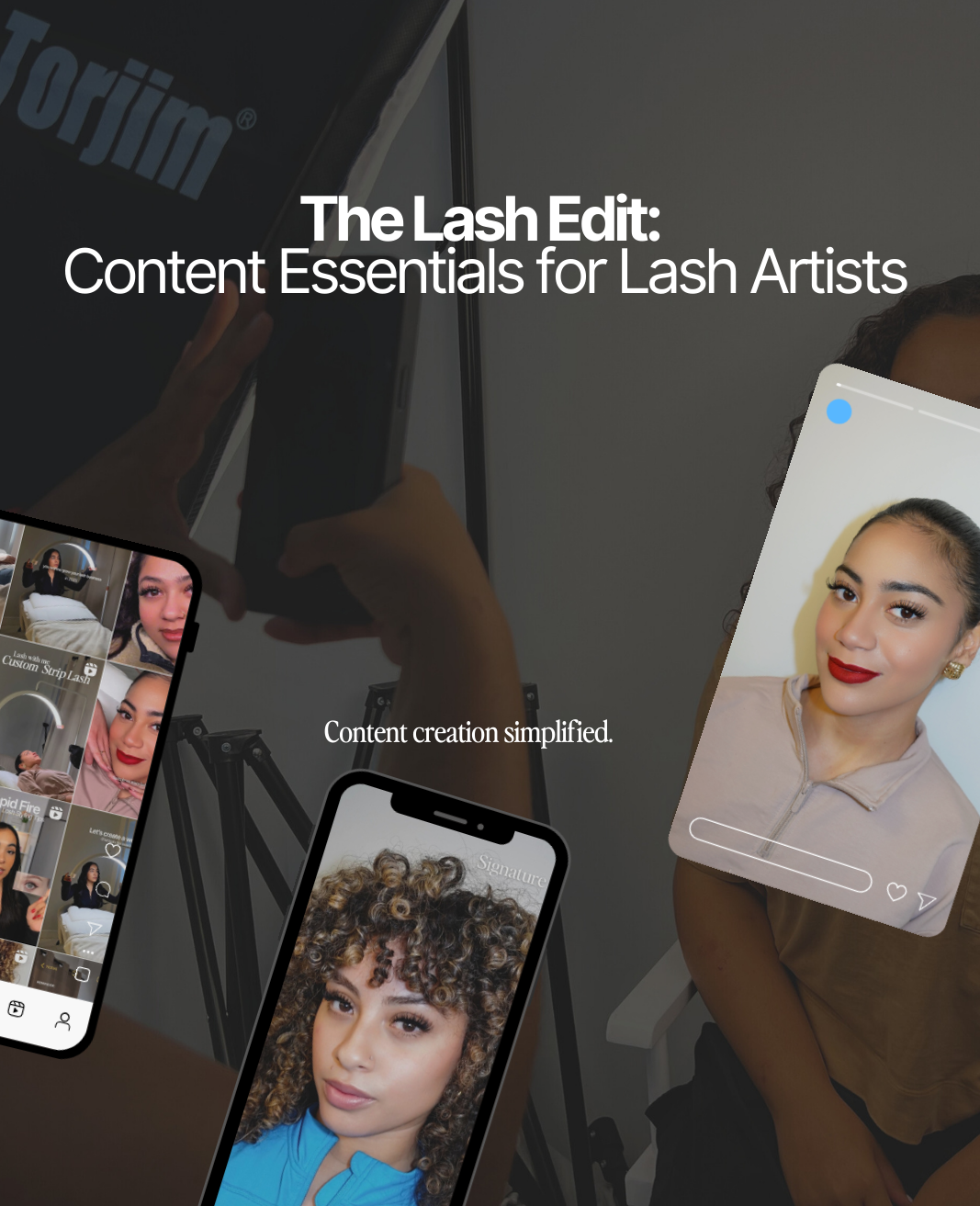 The Lash Edit- Content Editing Course for Lash Artists